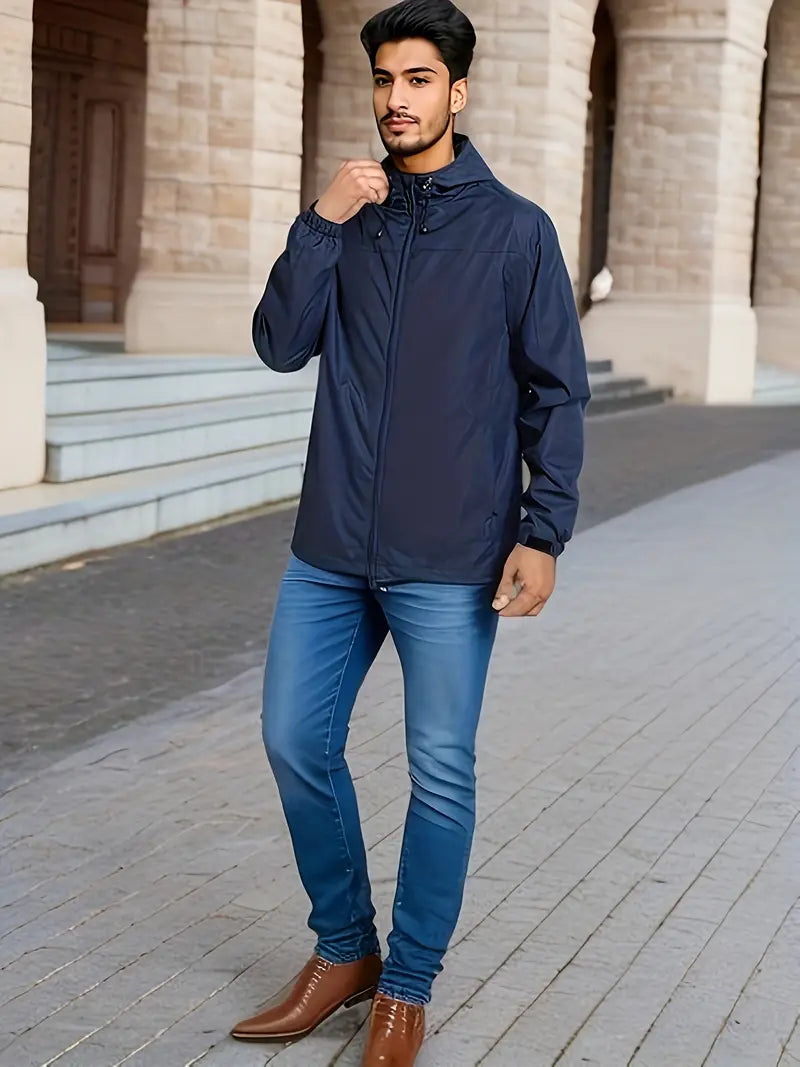 Veste de Windbreaker Légère pour Hommes 3