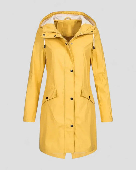 Veste de pluie à capuche pour femme moderne 3