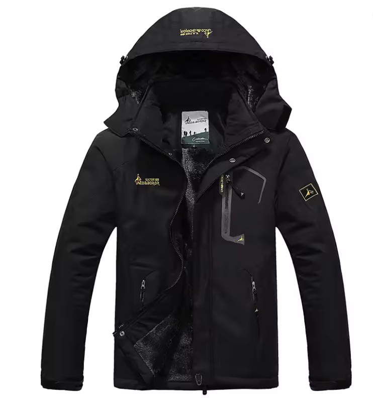 Veste de ski pour hommes avec capuche moderne 0