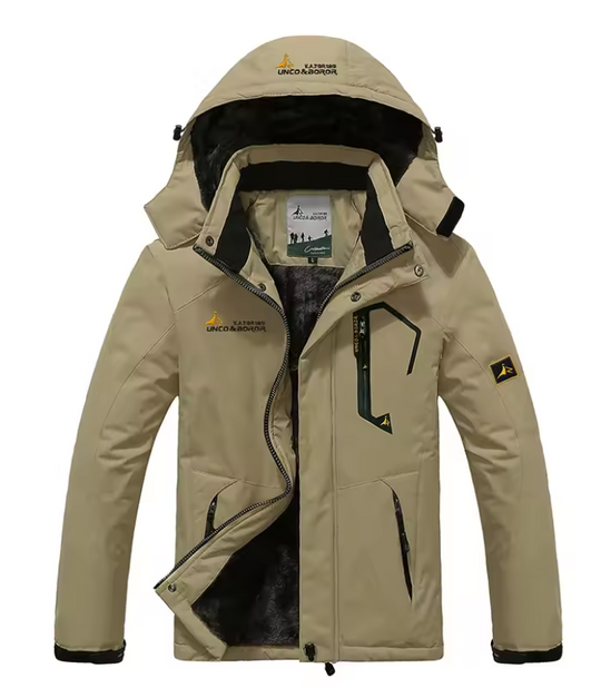 Veste de ski pour hommes avec capuche moderne 3