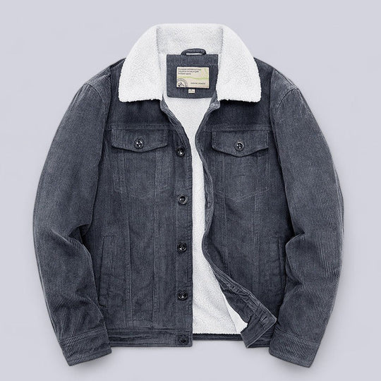 Veste en Cordeau pour Homme avec Poches Profondes 2