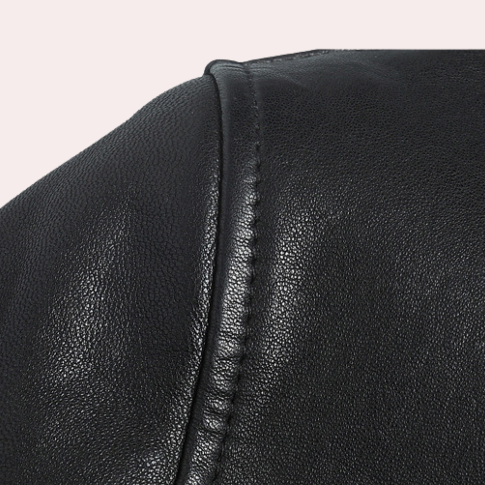 Veste en Cuir pour Homme au Design Élégant 2
