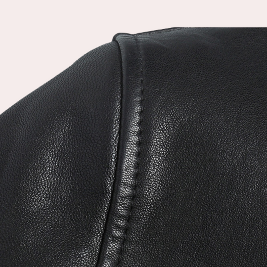 Veste en Cuir pour Homme au Design Élégant 2