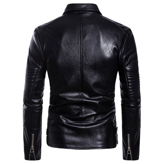 Veste en Cuir pour Hommes au Style Moderne 2