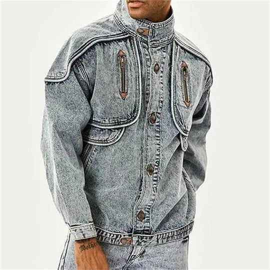 Veste en Denim Vintage pour Hommes 3