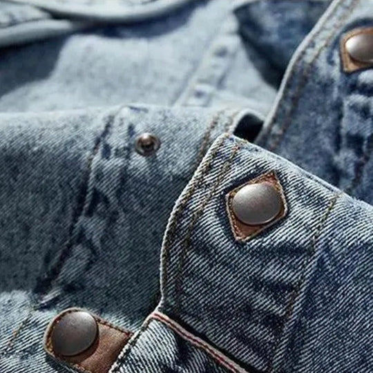 Veste en Denim Vintage pour Hommes 5