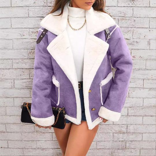 Veste en Fausse Fourrure pour Femmes - Coupe Oversized 2