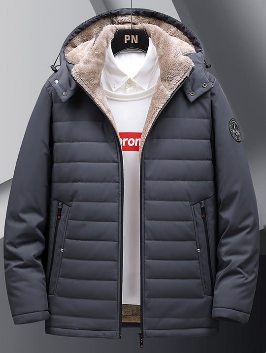 Veste en Fleece pour Hommes avec Capuche et Poches 1