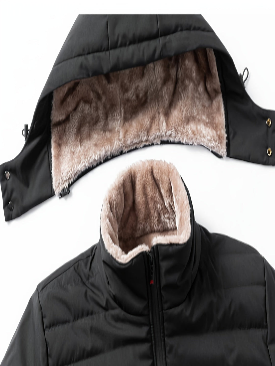 Veste en Fleece pour Hommes avec Capuche et Poches 8