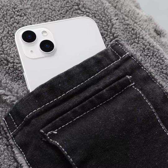 Veste en Jean Doublée pour Hommes 2