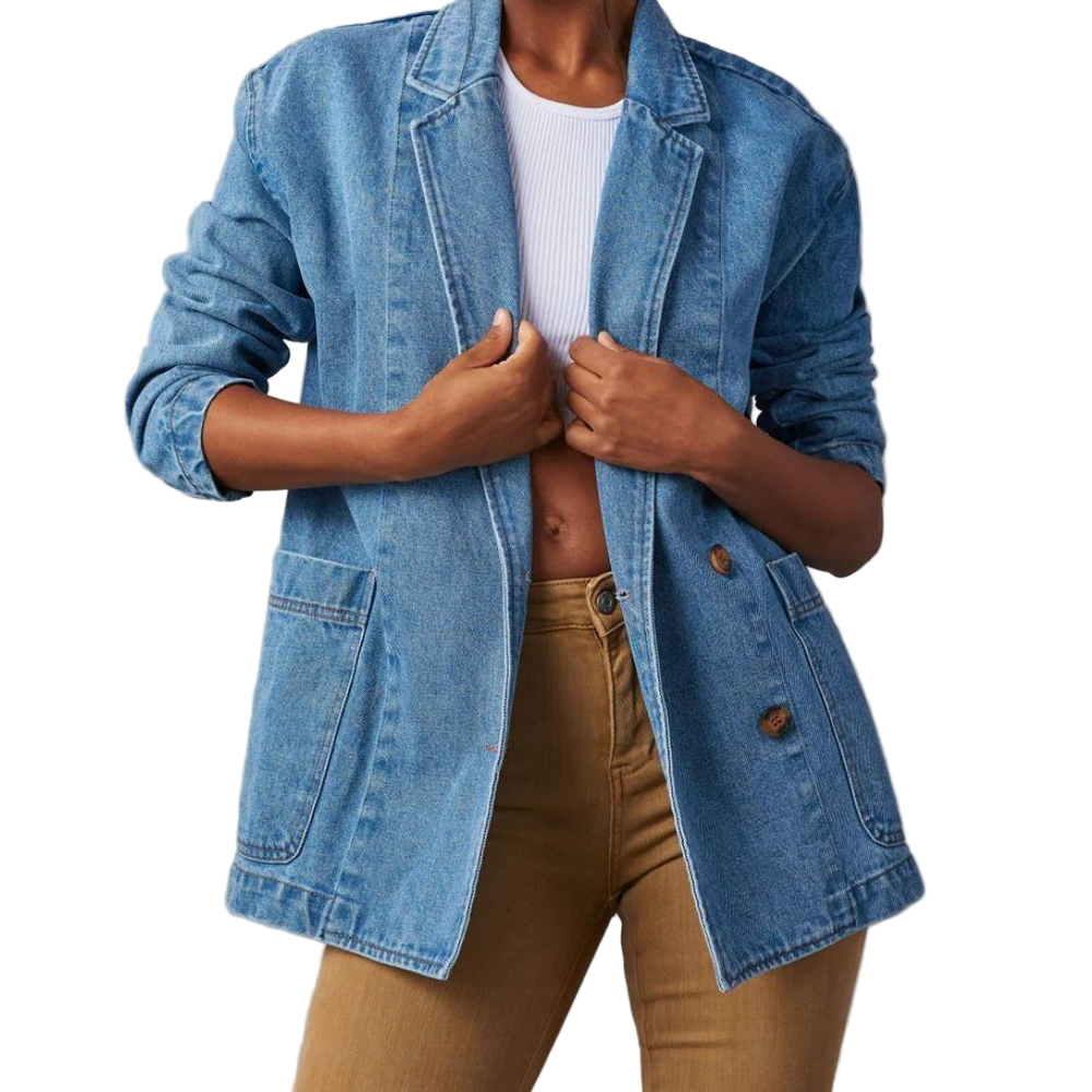 Veste en Jean Femme Décontractée 0