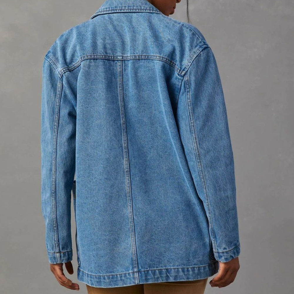 Veste en Jean Femme Décontractée 4