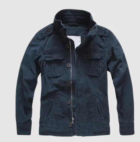 Veste en Jean Femme Rétro avec Poches Multiples 1