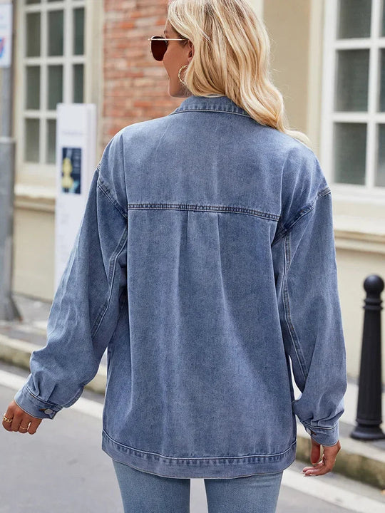 Veste en Jean Femme Style Oversize 2