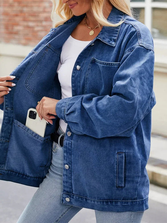 Veste en Jean Femme Style Oversize 3