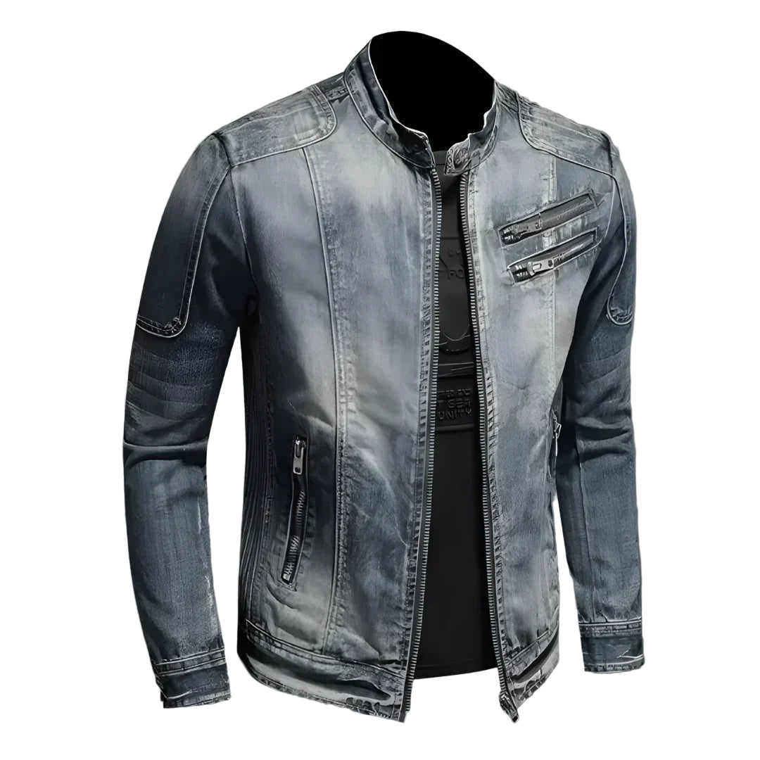 Veste en Jean d'Hiver pour Hommes Moderne 0