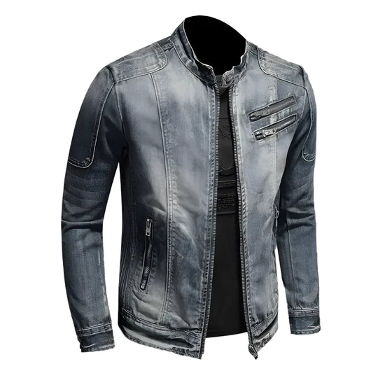 Veste en Jean d'Hiver pour Hommes Moderne 0
