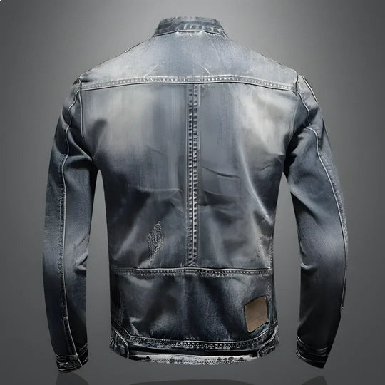 Veste en Jean d'Hiver pour Hommes Moderne 1