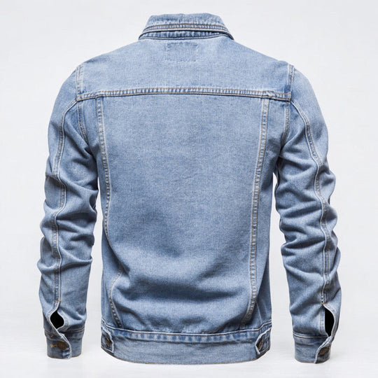 Veste en Jean pour Homme Style Décontracté 1