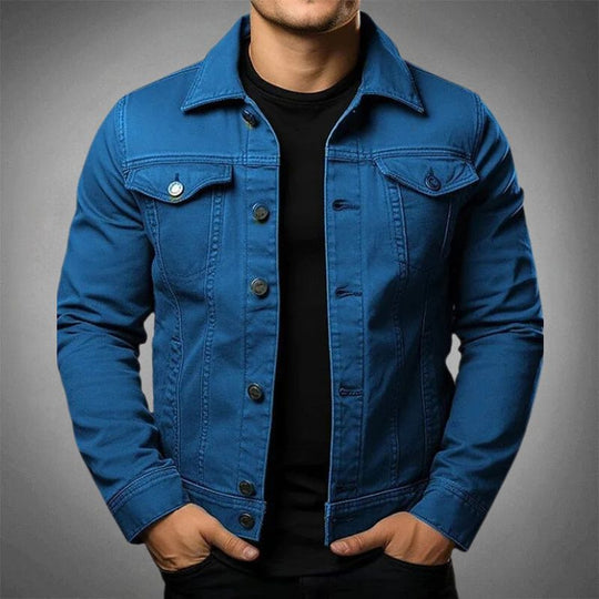 Veste en Jean pour Homme au Style Moderne 1
