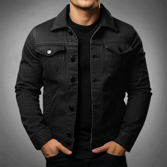 Veste en Jean pour Homme au Style Moderne 2