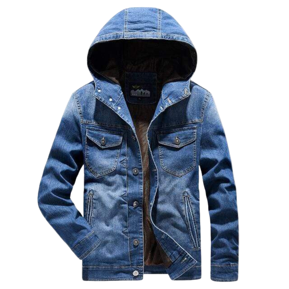 Veste en Jean pour Hommes Style Décontracté 0