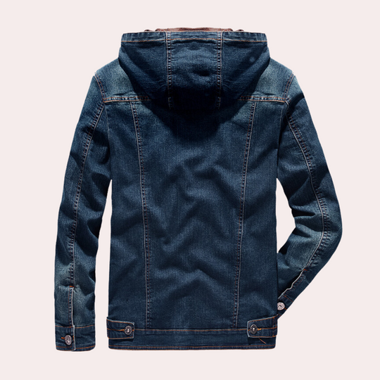 Veste en Jean pour Hommes Style Décontracté 2