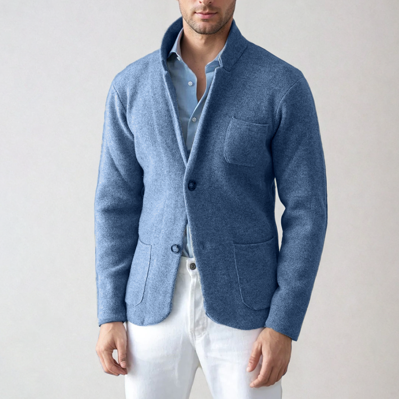 Veste en Laine pour Homme avec Poches 0