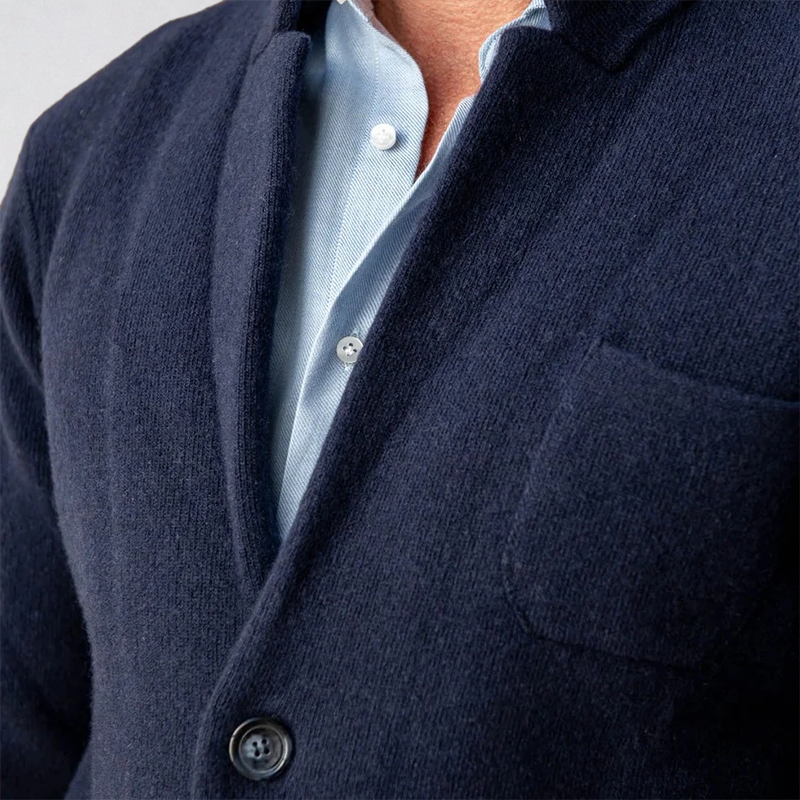 Veste en Laine pour Homme avec Poches 3
