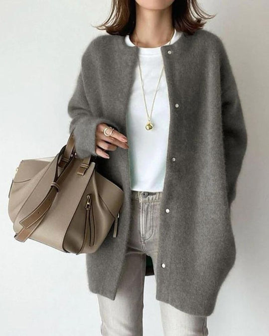 Veste en Tricot Femme Élégante en Matériau Égyptien 1