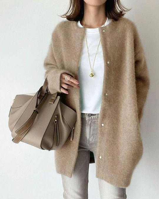 Veste en Tricot Femme Élégante en Matériau Égyptien 5