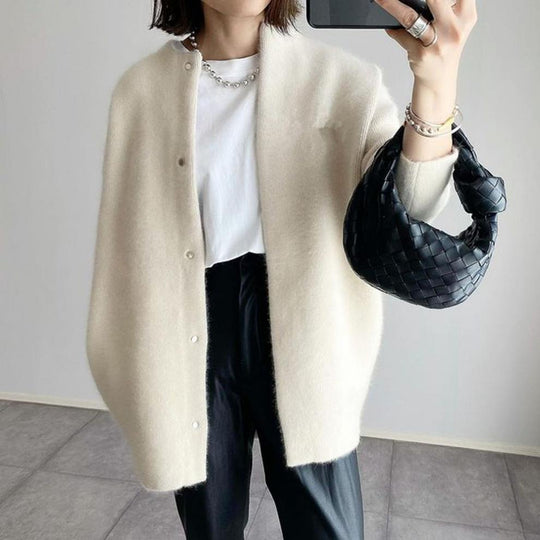 Veste en Tricot Femme Élégante en Matériau Égyptien 6