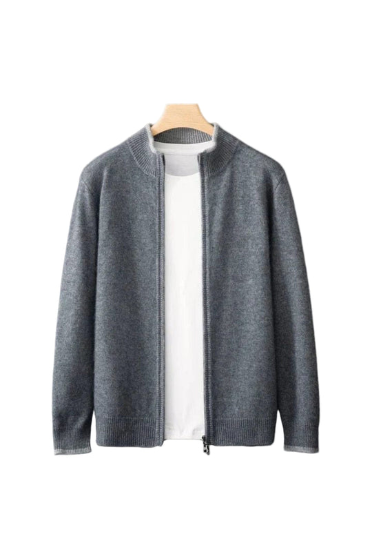 Veste pour Homme Minimaliste avec Fermeture Éclair 1