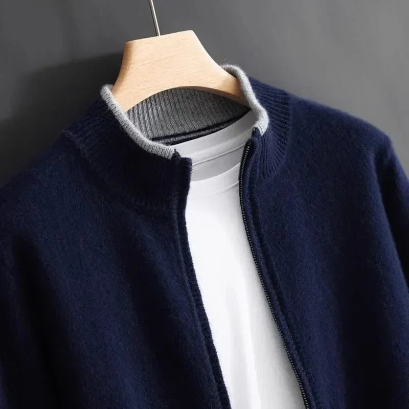 Veste pour Homme Minimaliste avec Fermeture Éclair 10