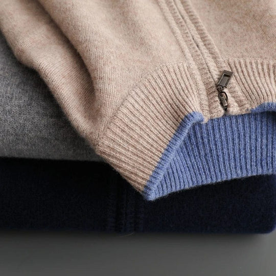Veste pour Homme Minimaliste avec Fermeture Éclair 3