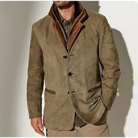 Veste pour Homme à Boutonnage Décontracté 1