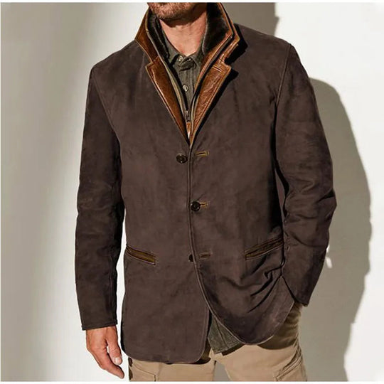 Veste pour Homme à Boutonnage Décontracté 2