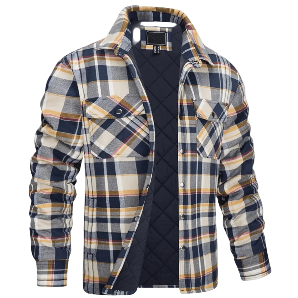 Veste pour Homme à Carreaux Chaud 0