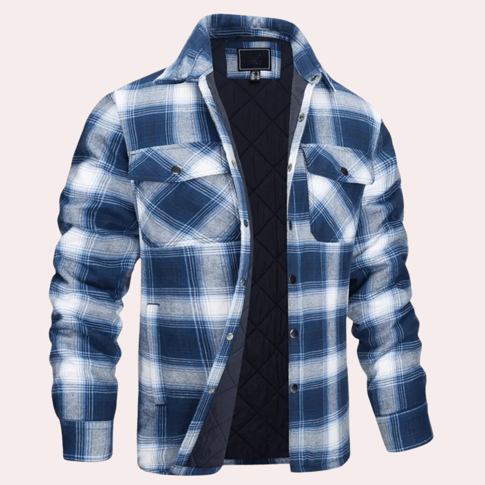 Veste pour Homme à Carreaux Chaud 4