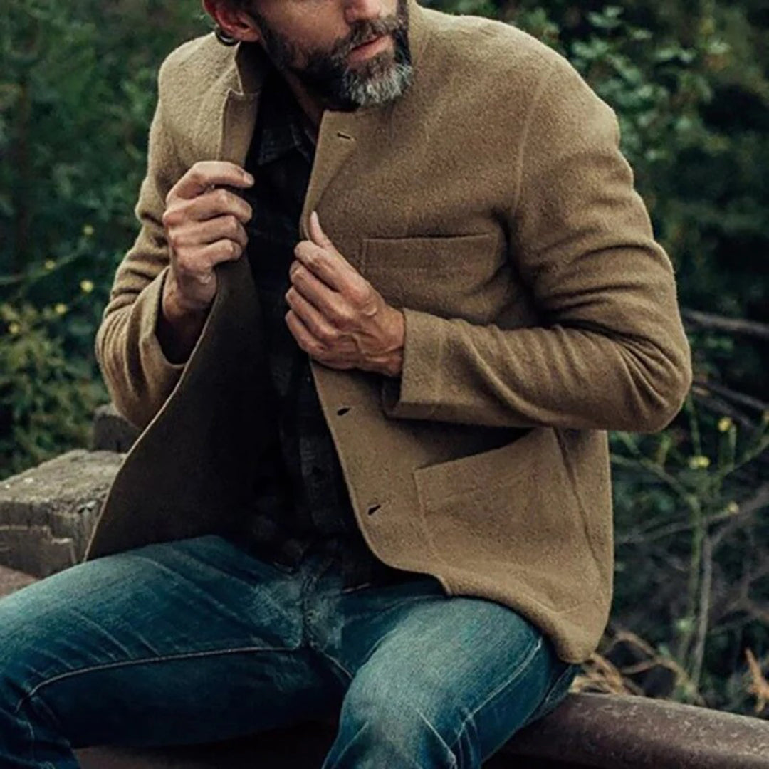 Veste pour Homme avec Poches Multifonctionnelles 4