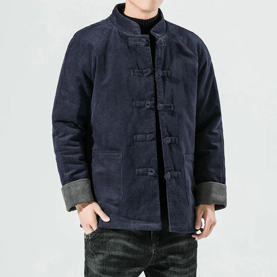 Veste pour Homme en Coton Corduroy avec Doublure Padded 3