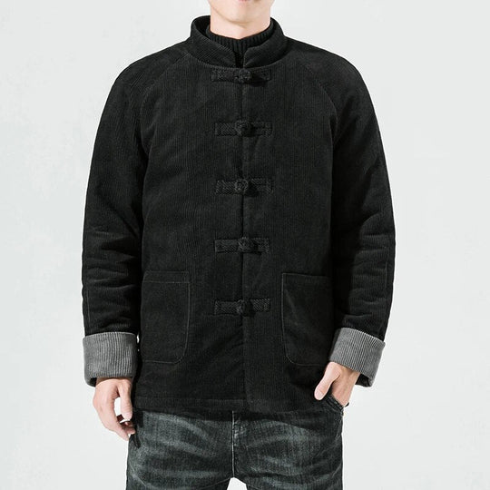 Veste pour Homme en Coton Corduroy avec Doublure Padded 6