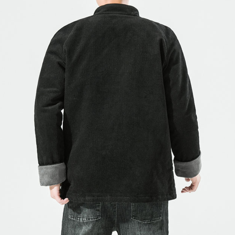 Veste pour Homme en Coton Corduroy avec Doublure Padded 8