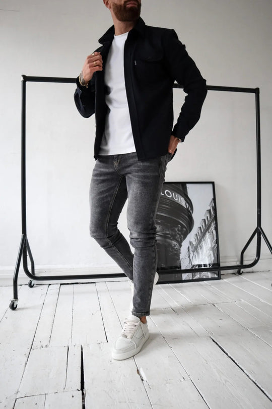 Veste pour Hommes Magnus avec Boutons et Poches Avant 6