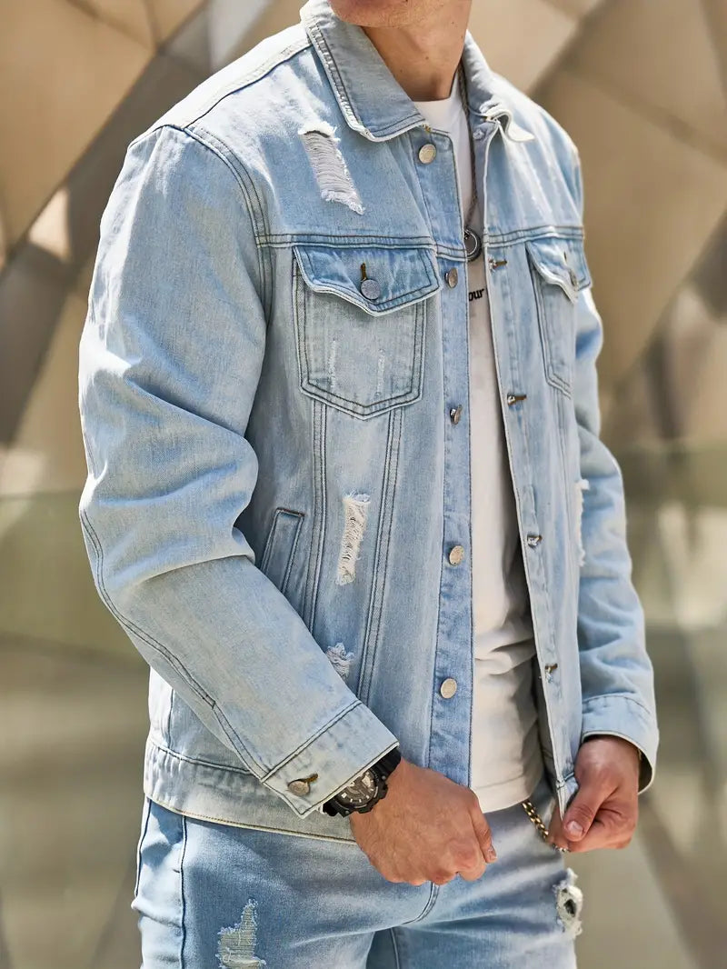 Veste pour Hommes à Boutons Classique 2