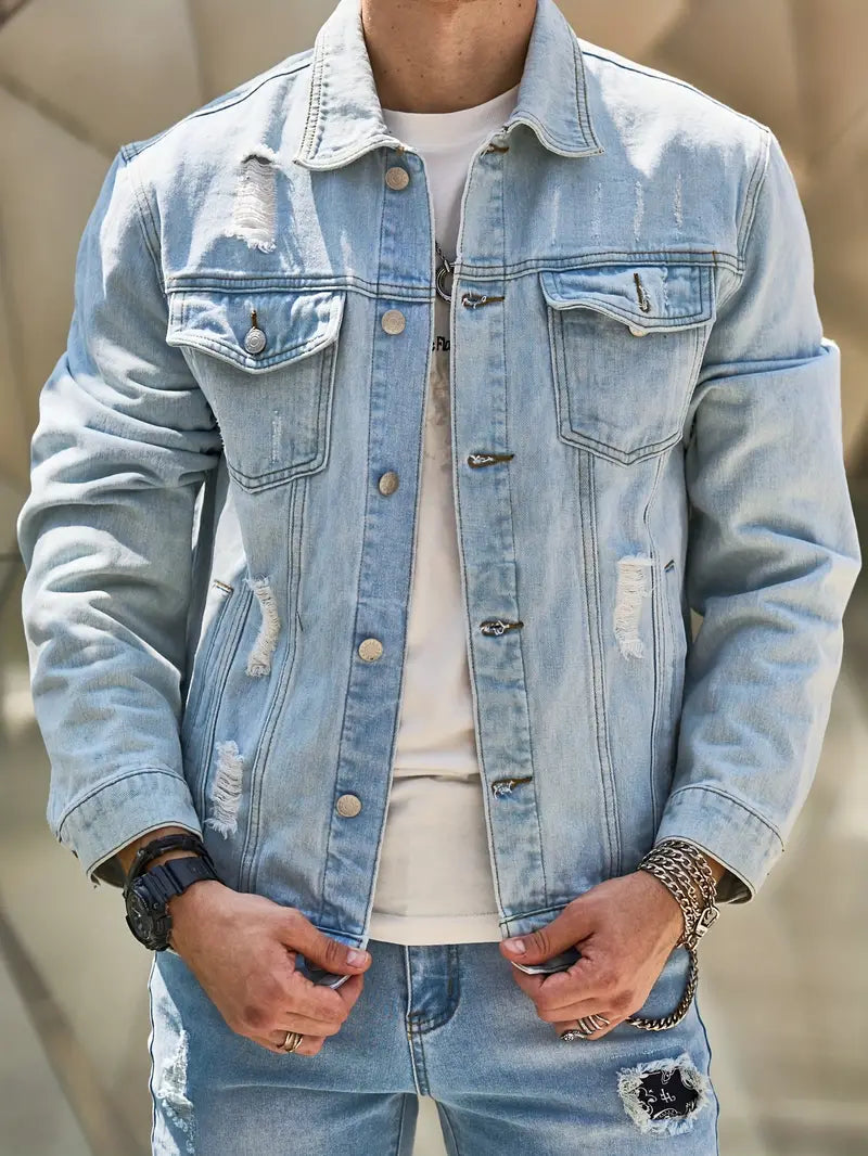 Veste pour Hommes à Boutons Classique 3