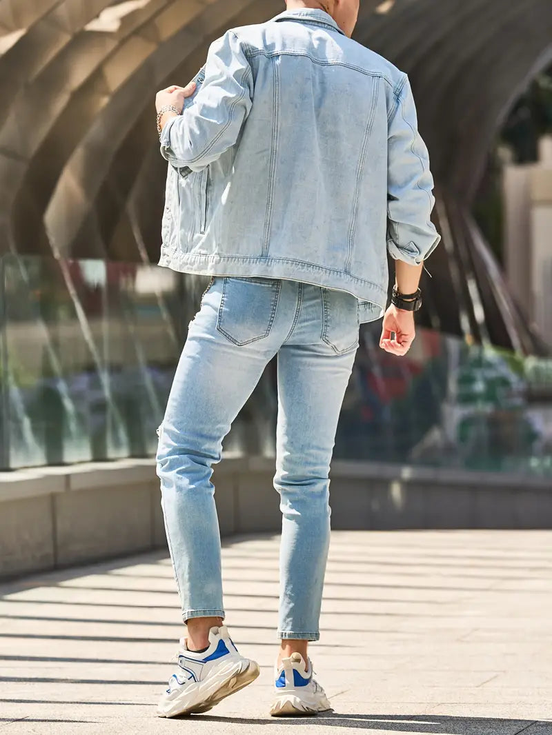 Veste pour Hommes à Boutons Classique 4