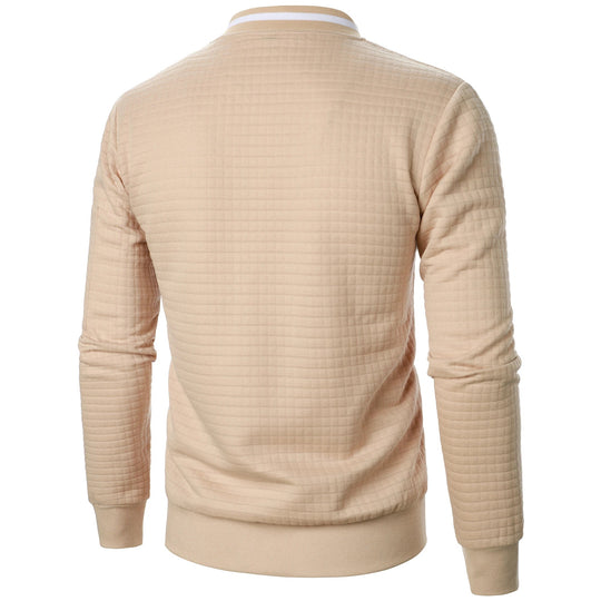 Veste zippée à col montant pour homme 2