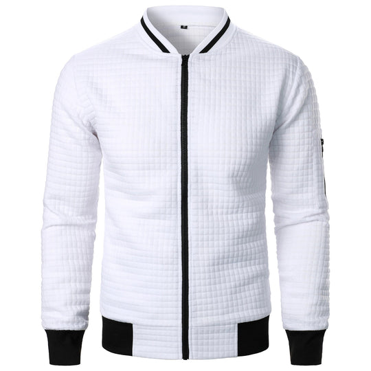 Veste zippée à col montant pour homme 3