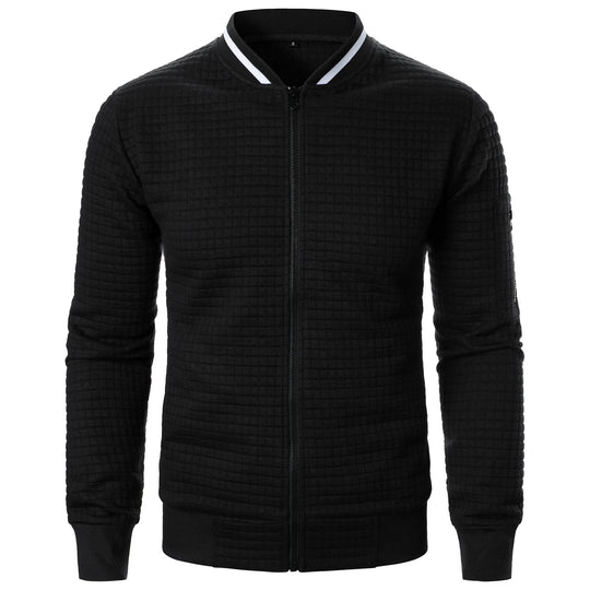 Veste zippée à col montant pour homme 4